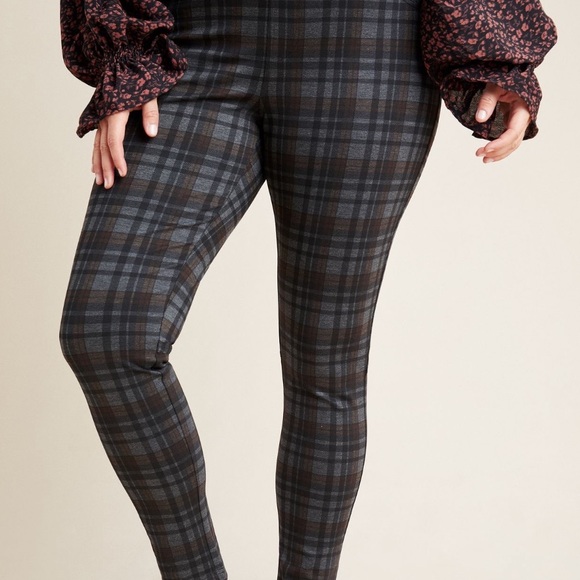 2XL Anthropologie Santcuary plaid skinny pant - Picture 5 of 6